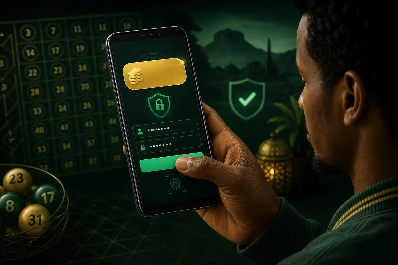 Afro Betting — keno guide illustration